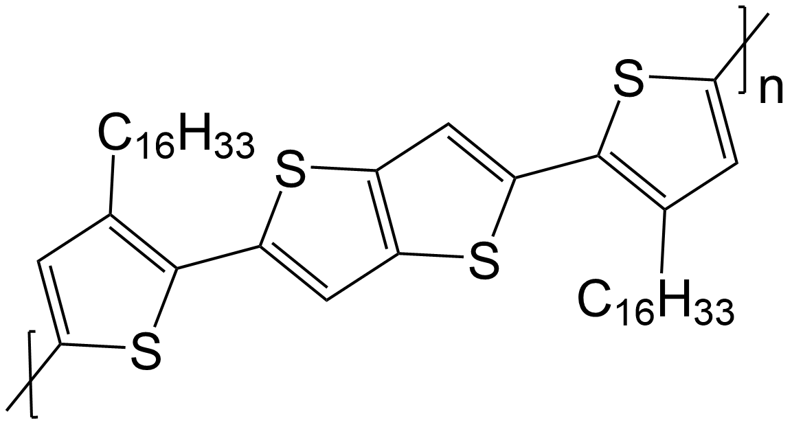 Poly[thiazolo[5,4-d]thiazole-2,5-diyl(4,4'-dihexadecyl[2,2'-bithiophene]-5,5'-diyl)thieno[3,2-b]thiophene-2,5-diyl(4,4'-dihexadecyl[2,2'-bithiophene]-5,5'-diyl)]/1246522-01-9